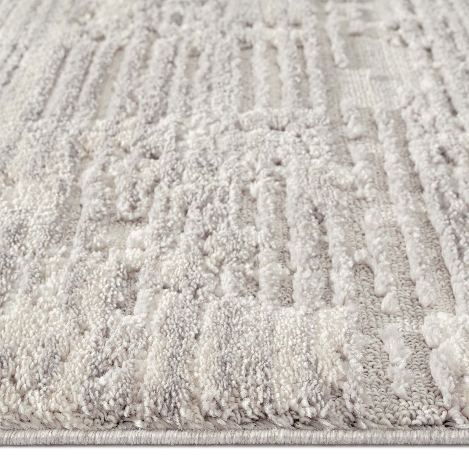 Addie Soft Pile Rug - Light Grey - 240x330 Price