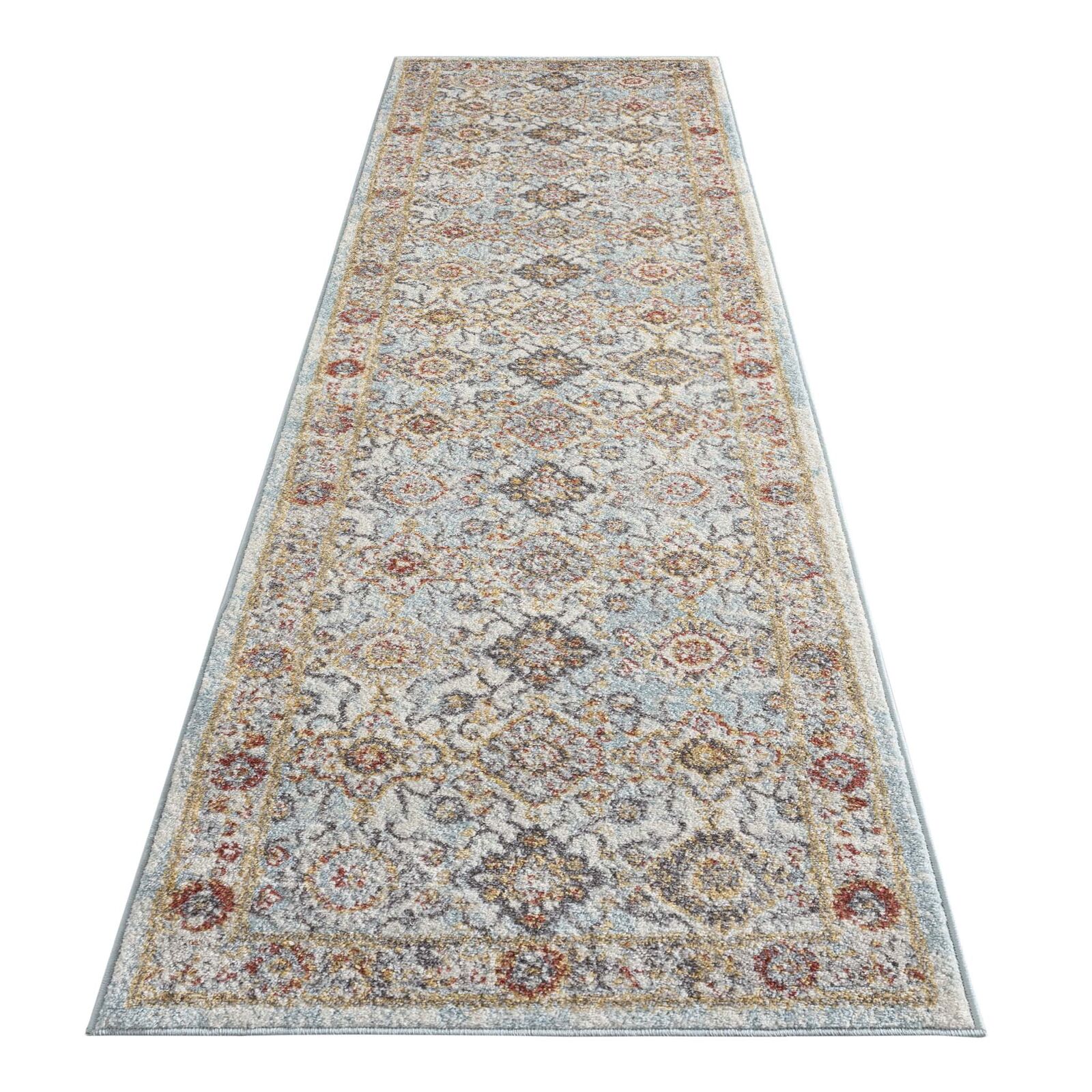Asher Country Rug - Blue - 80x300 Price