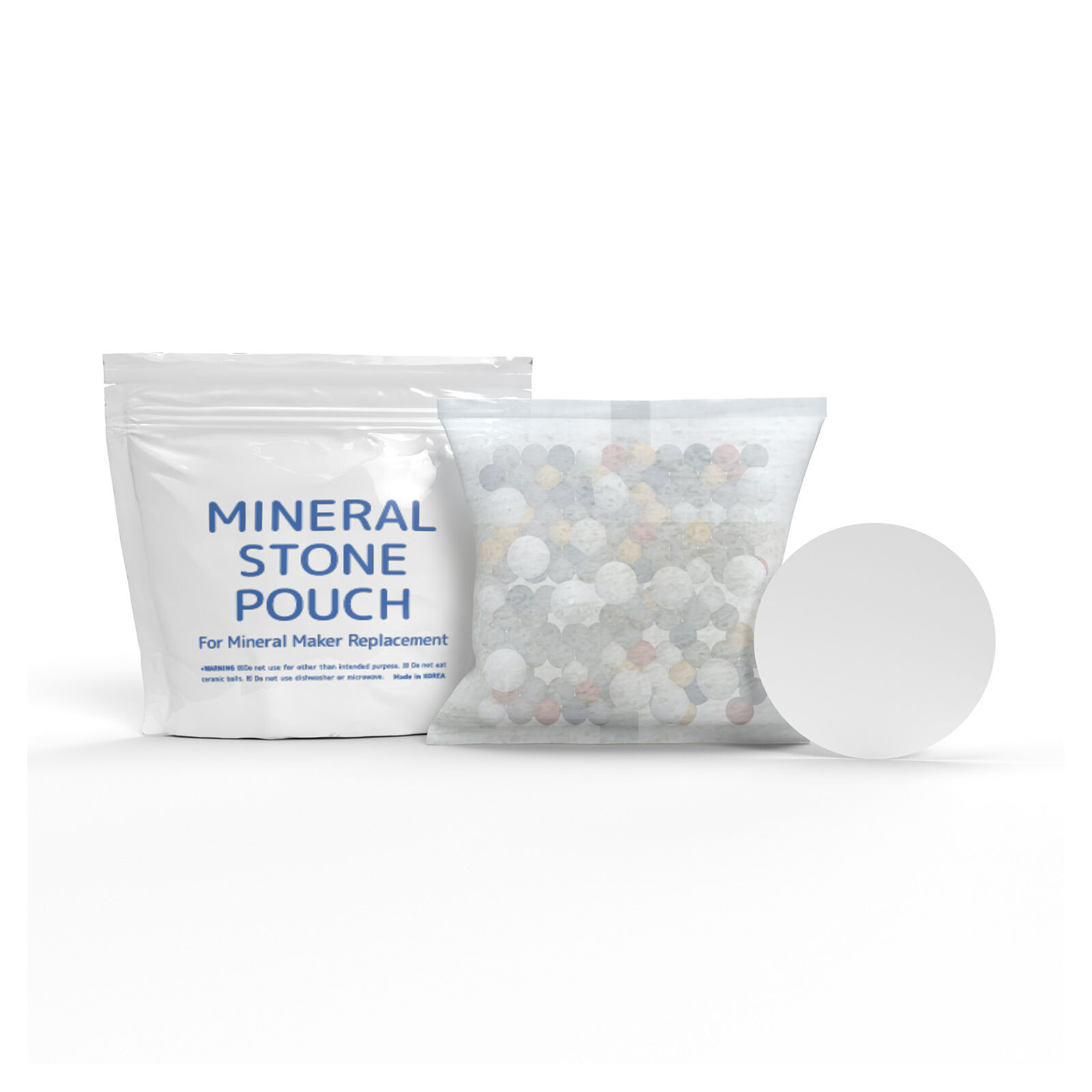 2X Alkaline Mineral Maker Stone Pouch Water Filter Pad Replacement Ceramic Balls Price