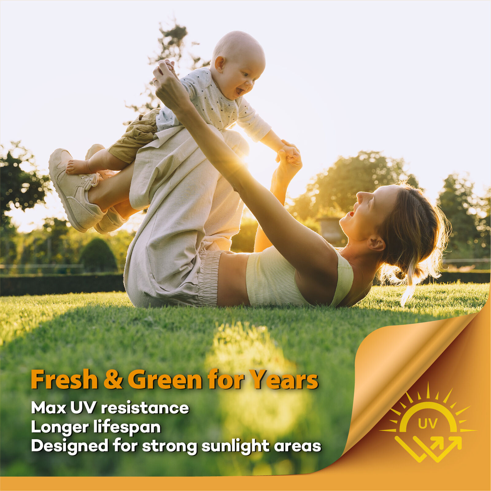 YES4HOMES Premium Synthetic Turf 30mm 2mx5m Artificial Grass Fake Turf Plants Plastic Lawn Price