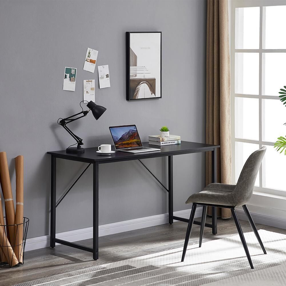 Computer Desk, Sturdy Home Office Gaming Desk for Laptop, Modern Simple Style Writing Table, Multipurpose Workstation Price