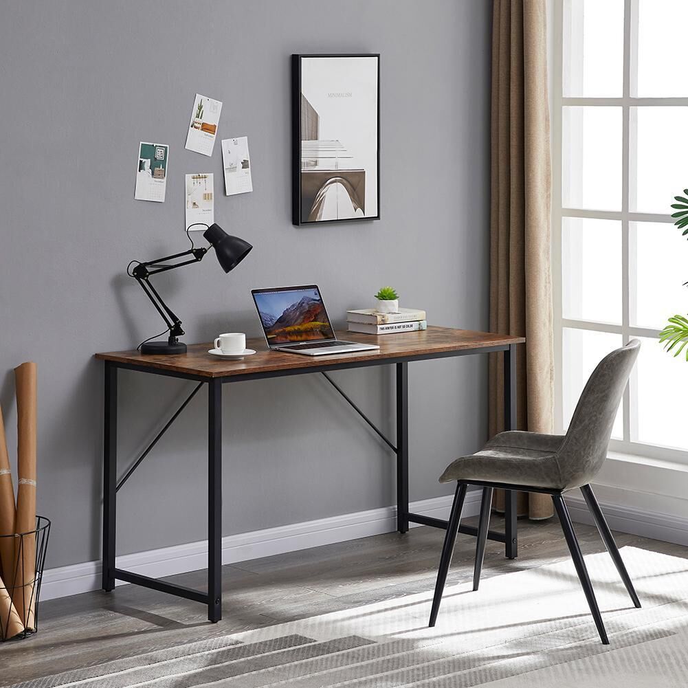 Computer Desk, Sturdy Home Office Gaming Desk for Laptop, Modern Simple Style Writing Table, Multipurpose Workstation Price