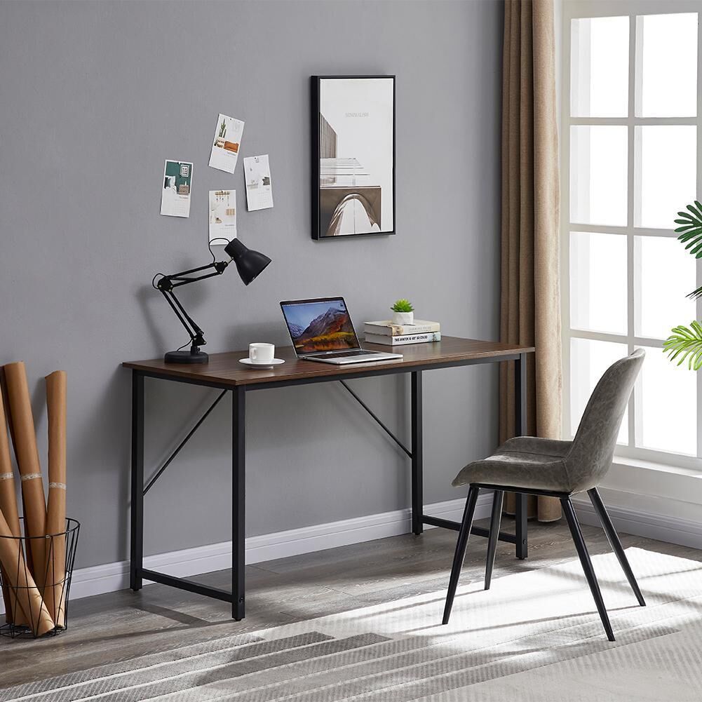 Computer Desk, Sturdy Home Office Gaming Desk for Laptop, Modern Simple Style Writing Table, Multipurpose Workstation Price