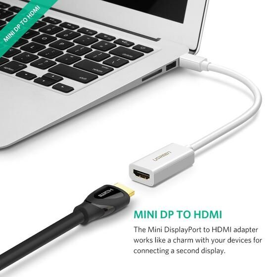UGREEN 10461 Mini DP to HDMI Adapter Black Price