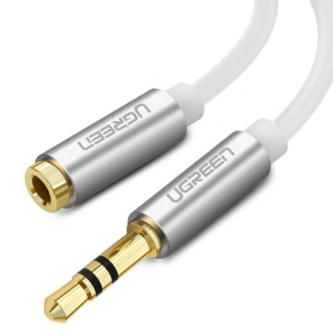 UGREEN 10778 3.5mm Male to 3.5mm Female Extension Cable 5m (White) Price