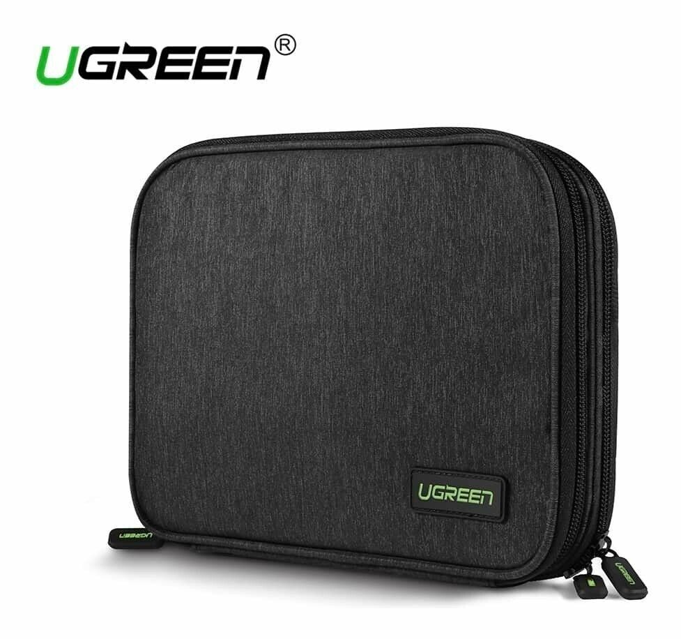 UGREEN 50147 Double Layer Electronic Accessories Organiser Travel Bag Price