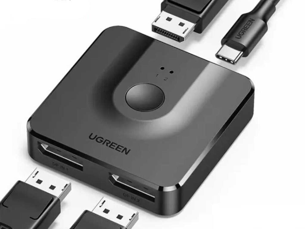 UGREEN 60622 Displayport DP 1.2 Bidrectional Switch Price
