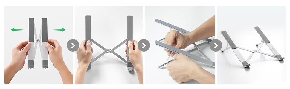 UGREEN 90312 Foldable Laptop Stand (Space Gray) Price