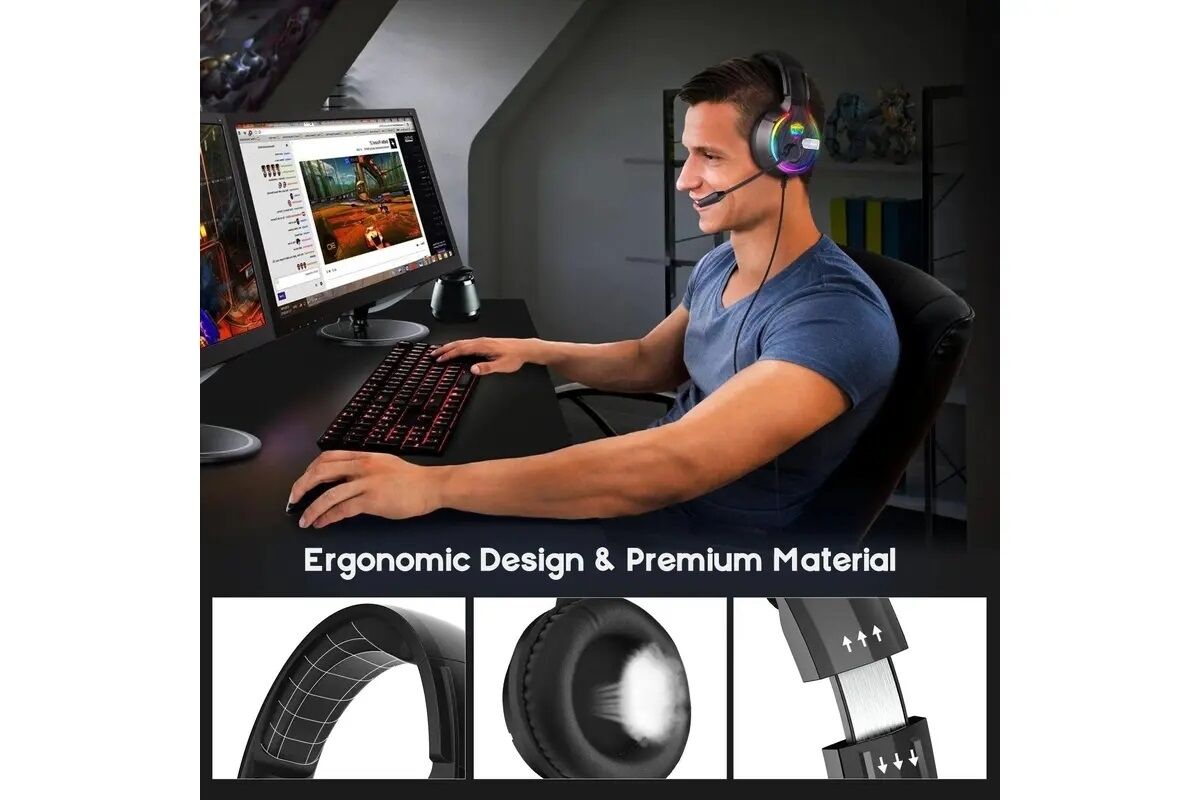 SoulBytes S19 RGB Gaming Headphones Price