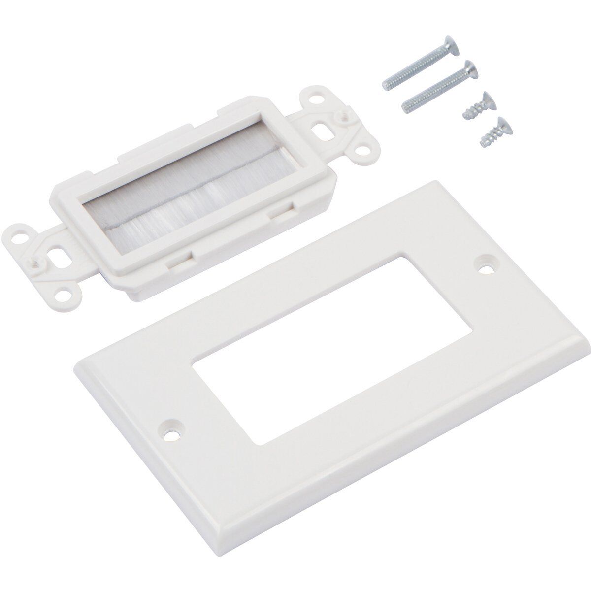 Brush Wall Plate Wires Cable Access Strap Management Socket Mount Port HDMI Price