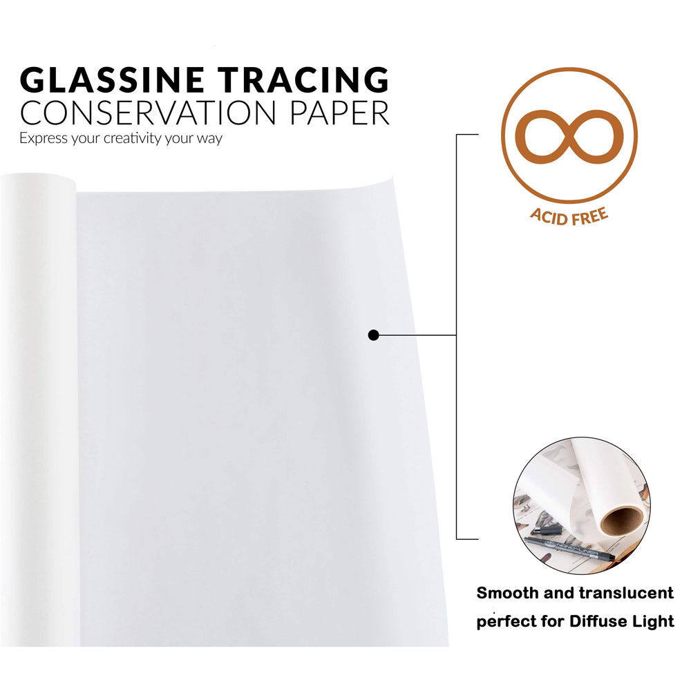 70m 88cm Wide Glassine Tracing Paper Light Diffusion Translucent Photography Price