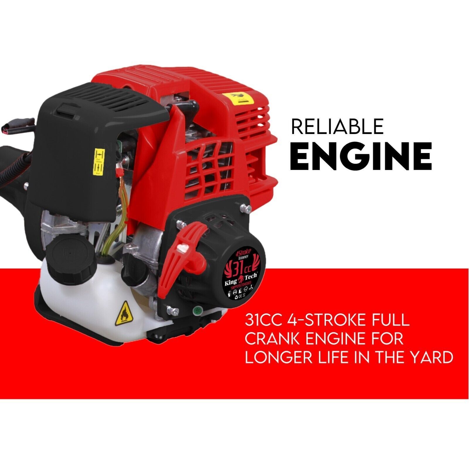 4 STROKE Curved Split Shaft Line Trimmer Garden Lawn Whipper Snipper Price