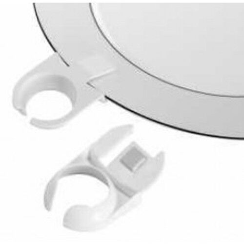 10 Pack Of 75mm White Wine Glass Dinner Lunch Plate Clip Holder - Stand Up Buffet Party - Promotion Merchandise Gift Price