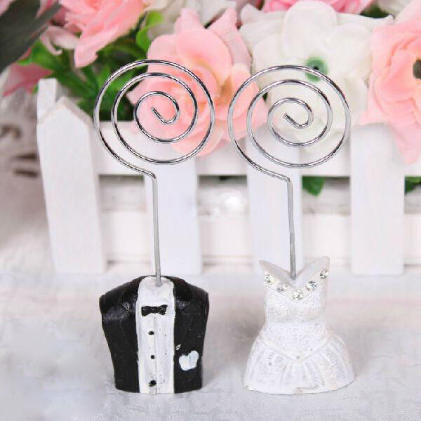 100 Bulk Buy Pack of 50 Bride 50 Groom Wedding Name Card Place Stand - Wedding Table Decoration Bomboniere Favour Gift Price