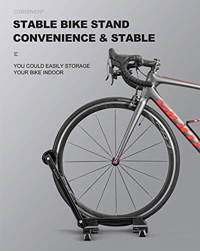 Bike Stand Foldable Portable- Rockbros Aluminum Alloy Light Weight 1.6gk Garage House Shed Bike Wheel Holder Portable Price