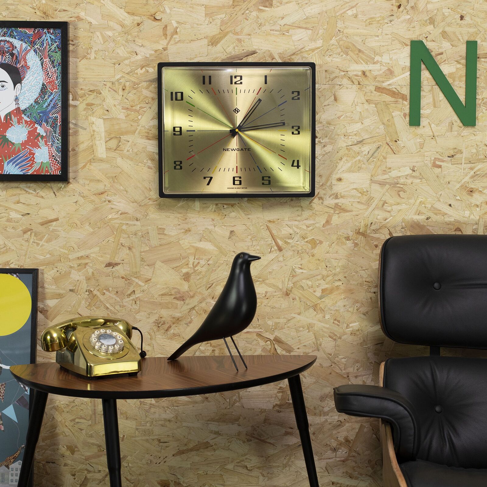 Newgate Box Office Wall Clock Brass Price