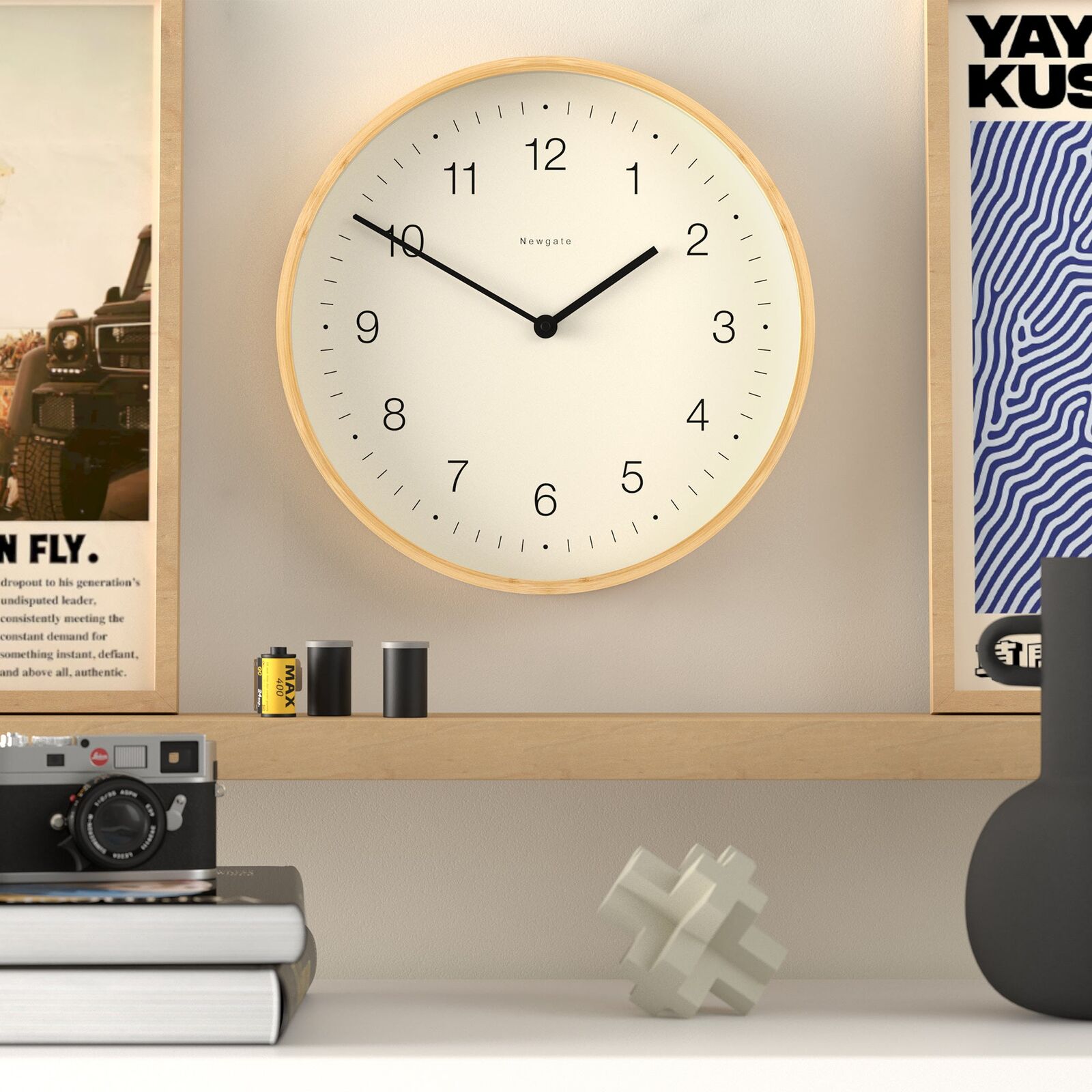Newgate Mauritius Wall Clock - Mongoose Dial Price