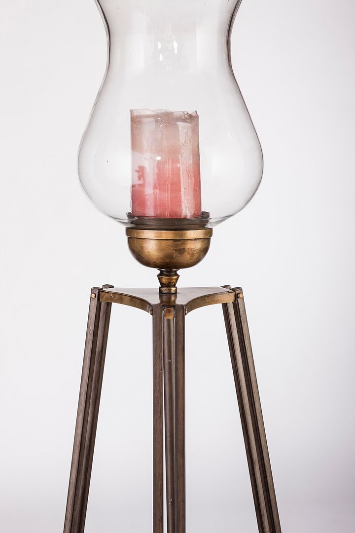 Tripod Candle Holder Floor Stand with Glass Globe Lamp Price