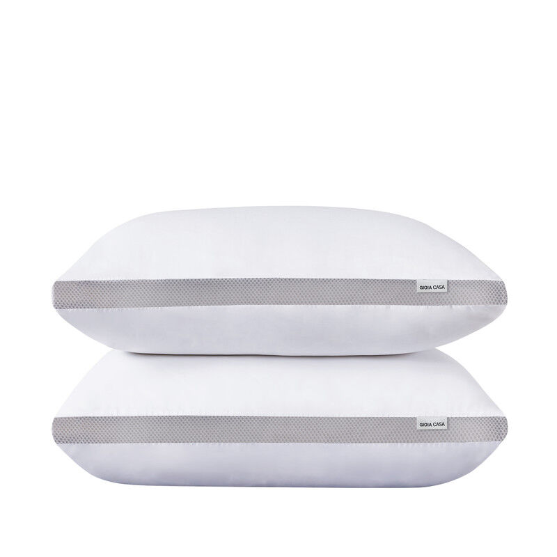 Luxury Bamboo Cooling Twin pack plush down-like pillows Price