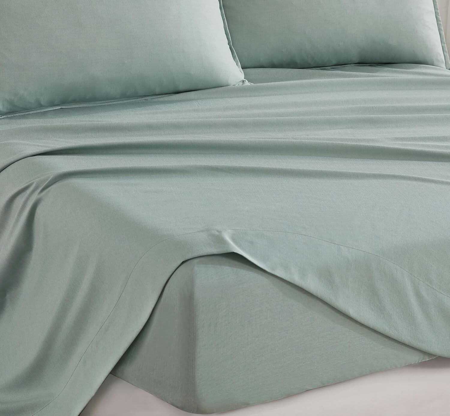 Bamboo Microfibre Sheet Set - Sage Green - Double Price