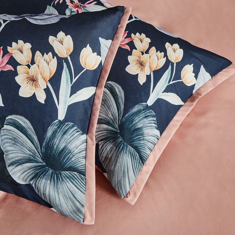 Botanical Susan Microfibre Quilt Cover Set-super king size Price