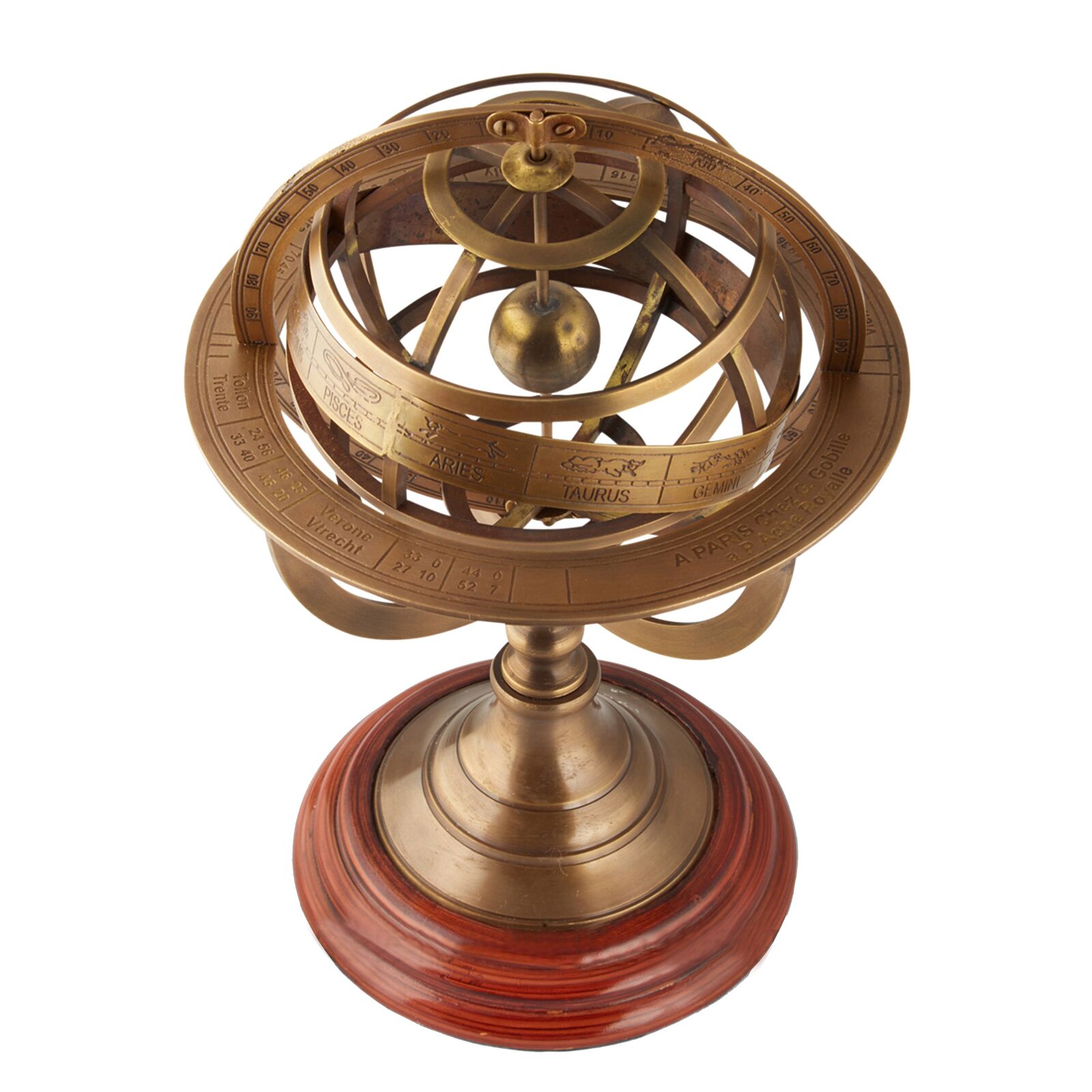 Brass Armillary Sphere 280mm - Medium Price