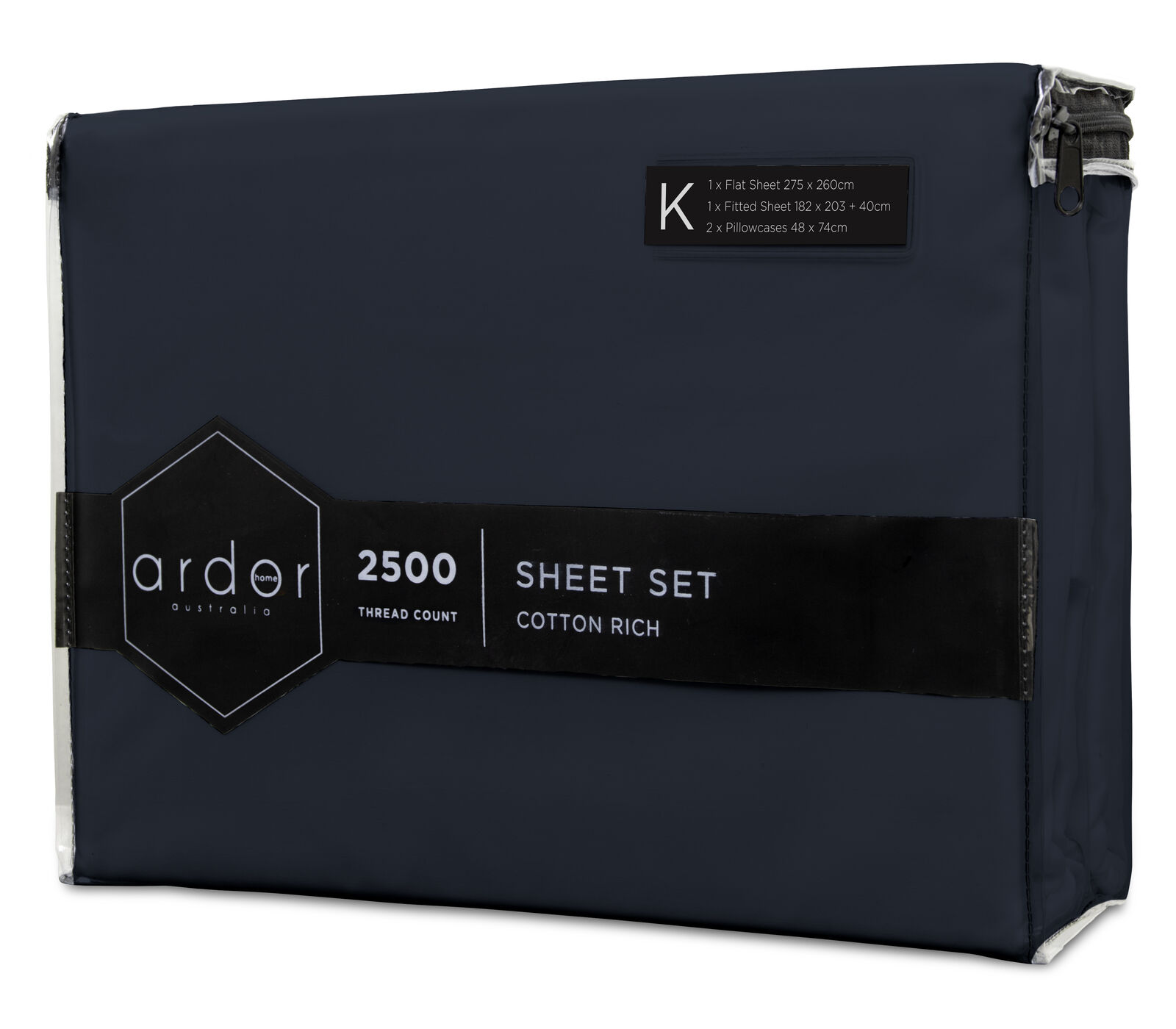 2500TC Cotton Rich SHEET SETS - KING Price