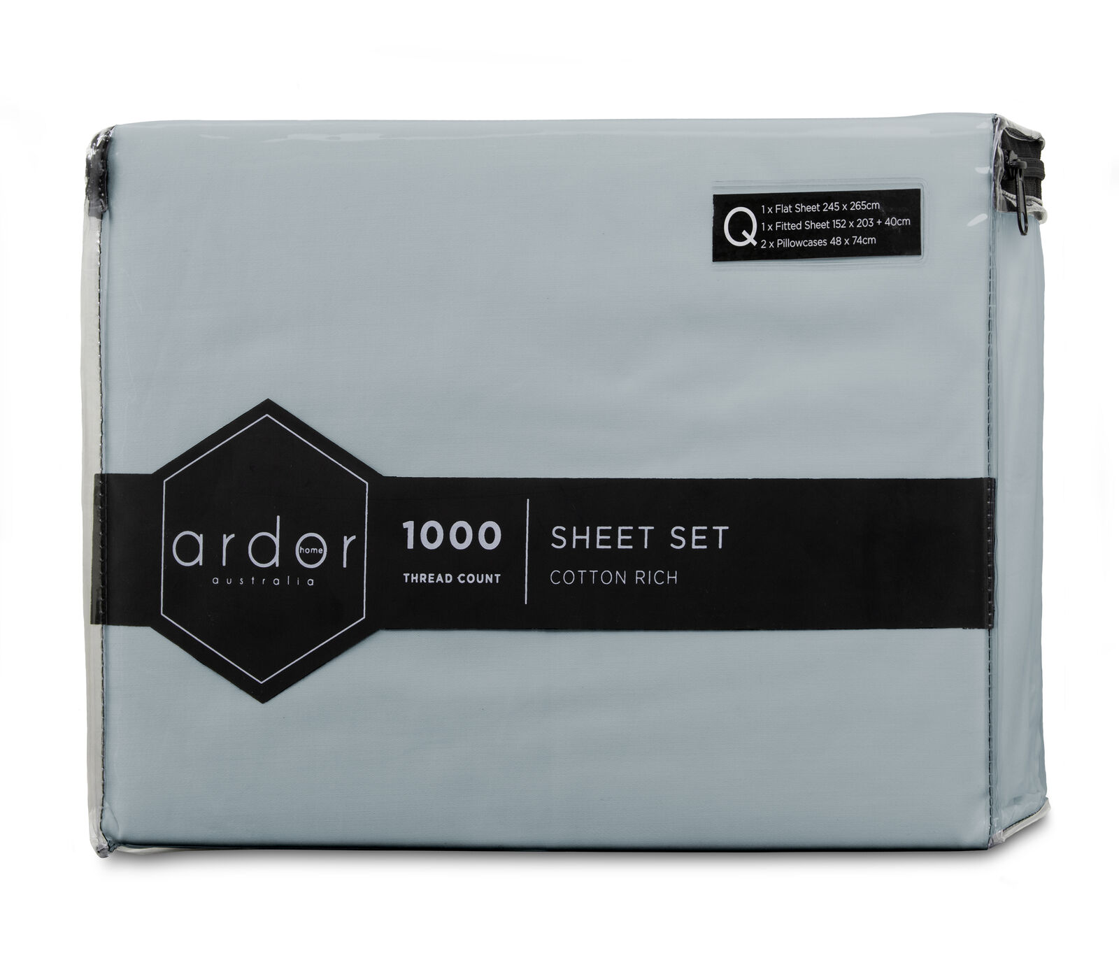 1000TC Cotton Rich SHEET SET - KING SINGLE Price