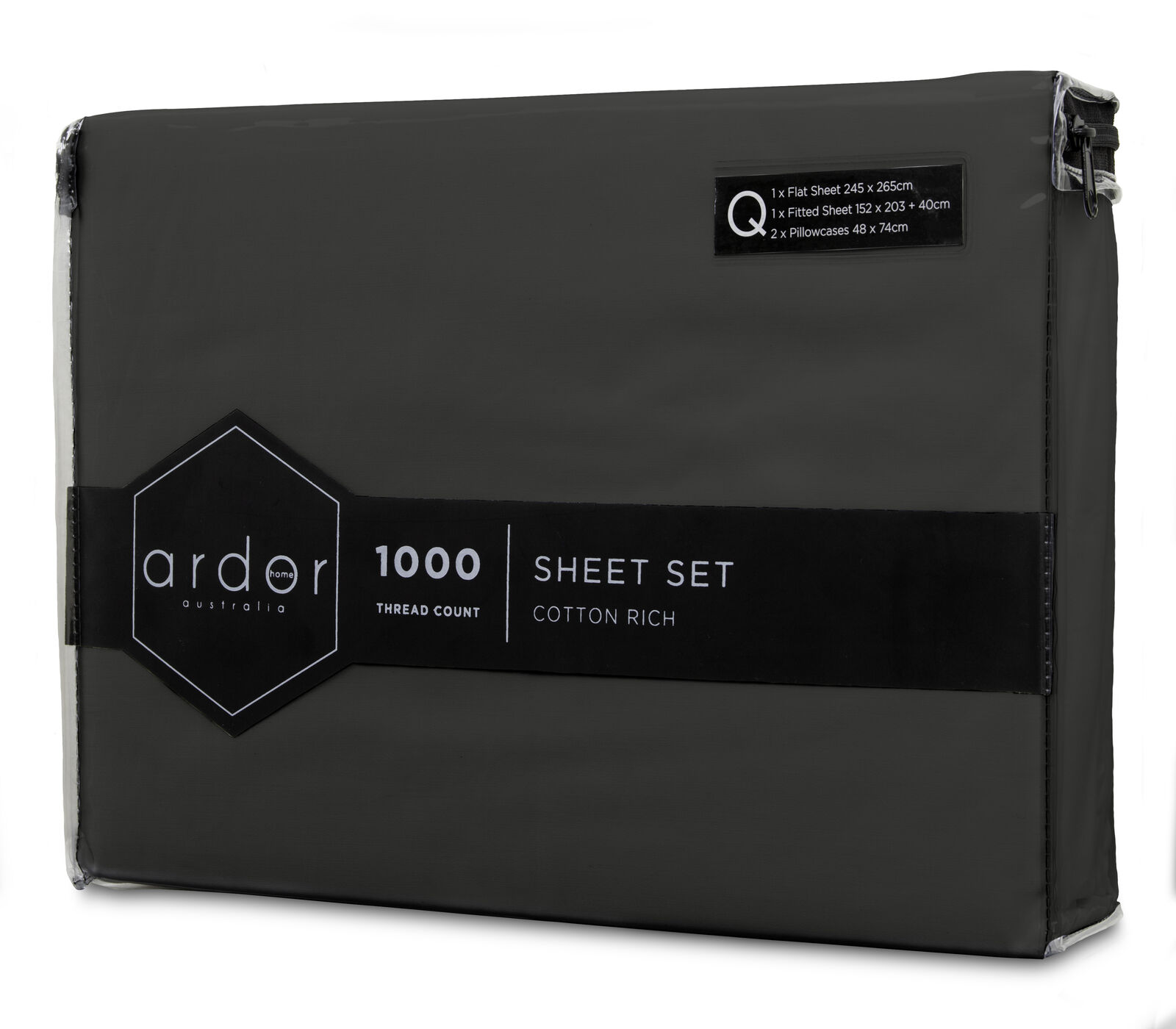 1000TC Cotton Rich SHEET SET - KING Price