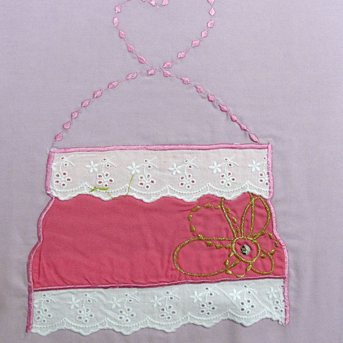 Diva Girls Accessories Embroidered Quilt Cover Set Single Price