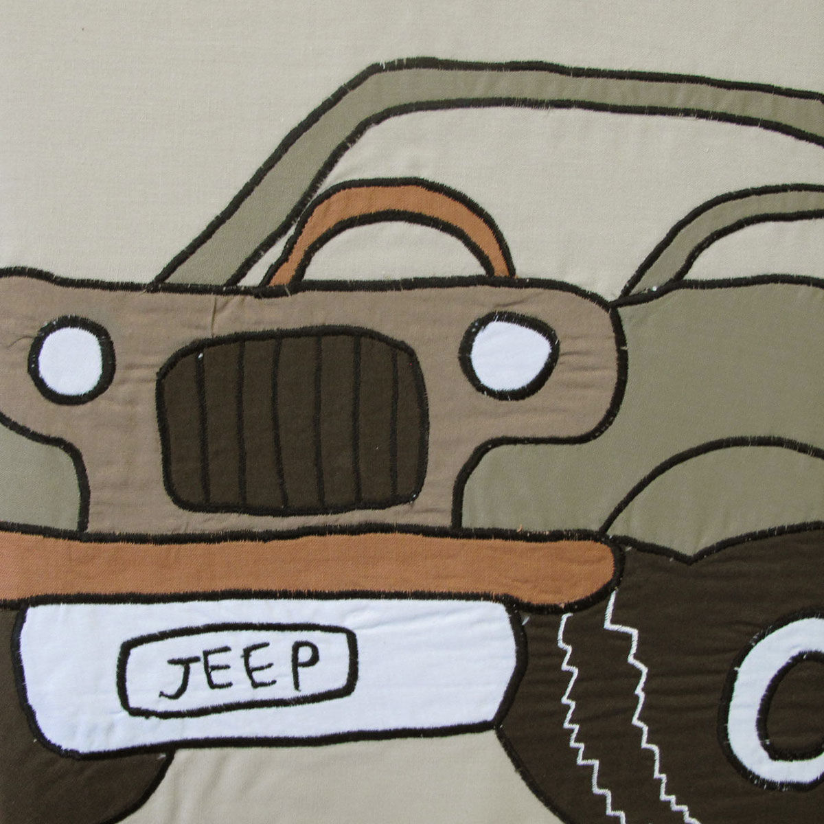 Jeep Classics Embroidered Quilt Cover Set Single Price