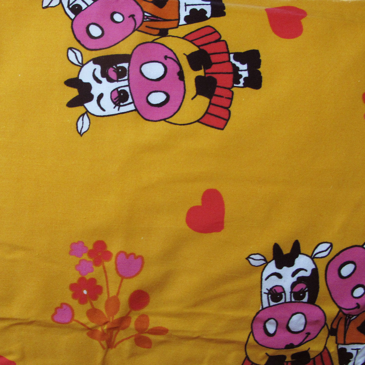 Lovely Cows Polyester Cotton Quilt Cover Set Single Price
