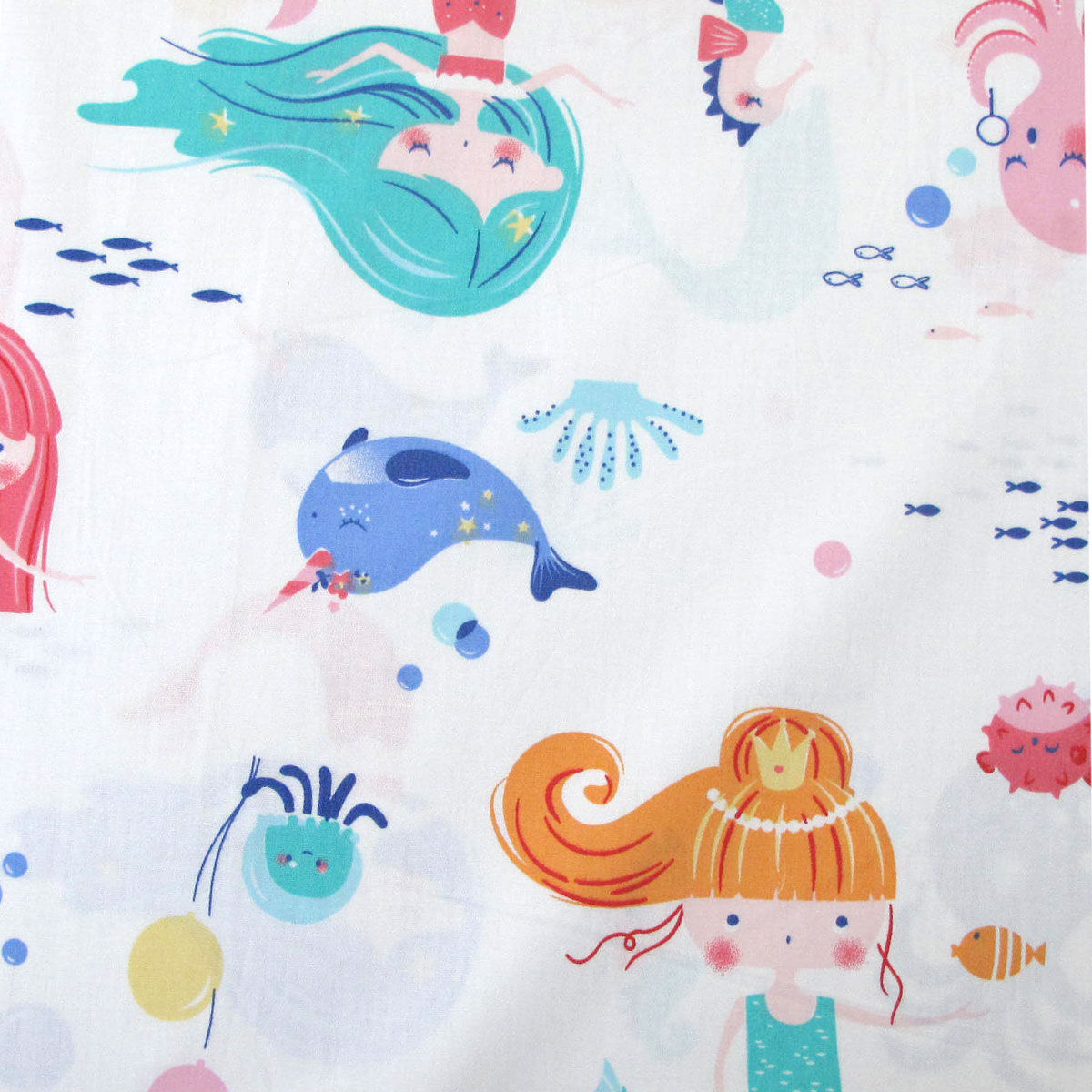 Mermaids & Mates Baby 100% Cotton Printed Sheet Set Cot Size Price
