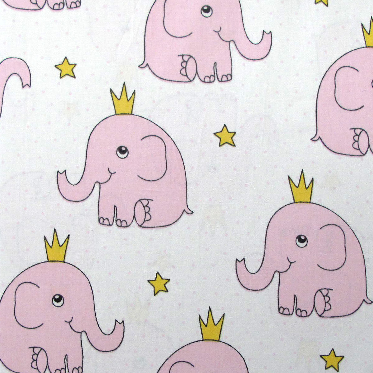Pinky Elephant Baby 100% Cotton Printed Sheet Set Cot Size Price