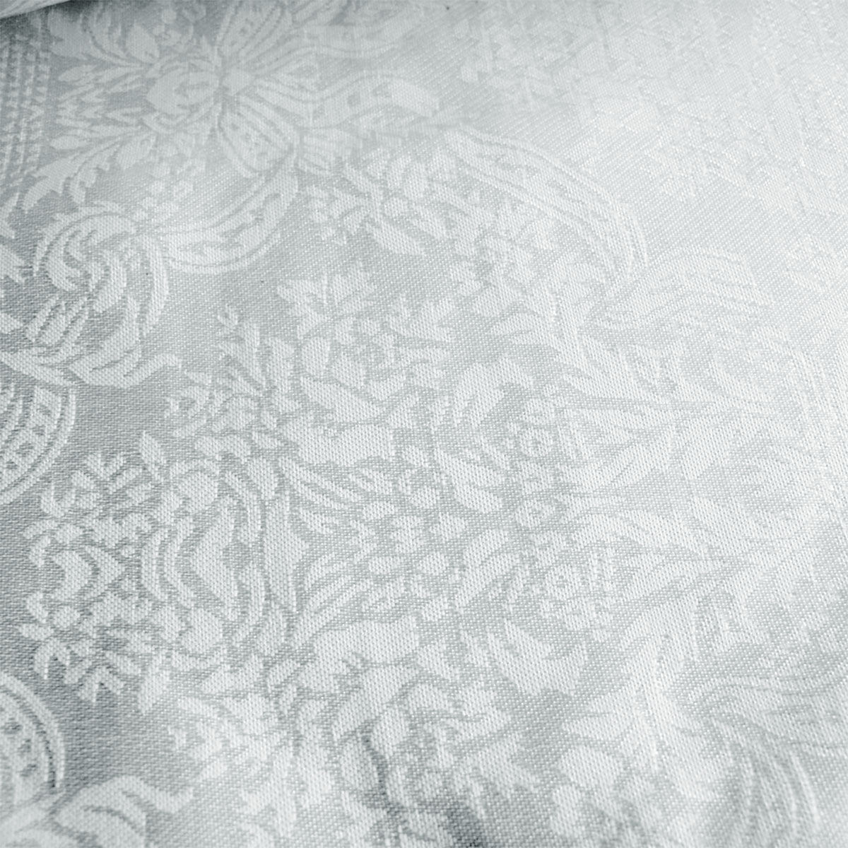 Damask White Elegant Polyester Jacquard Table Runner 38 x 90 cm Price