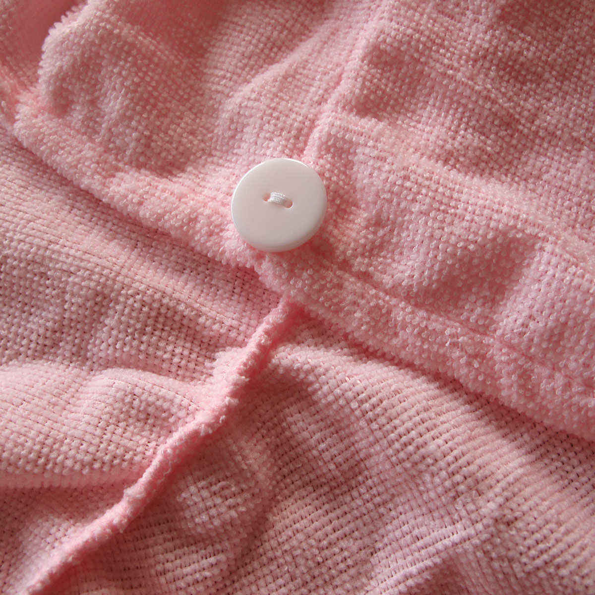 Set of 2 Magic Quick Dry Microfibre Hair Dryer Towels Pink + White Price