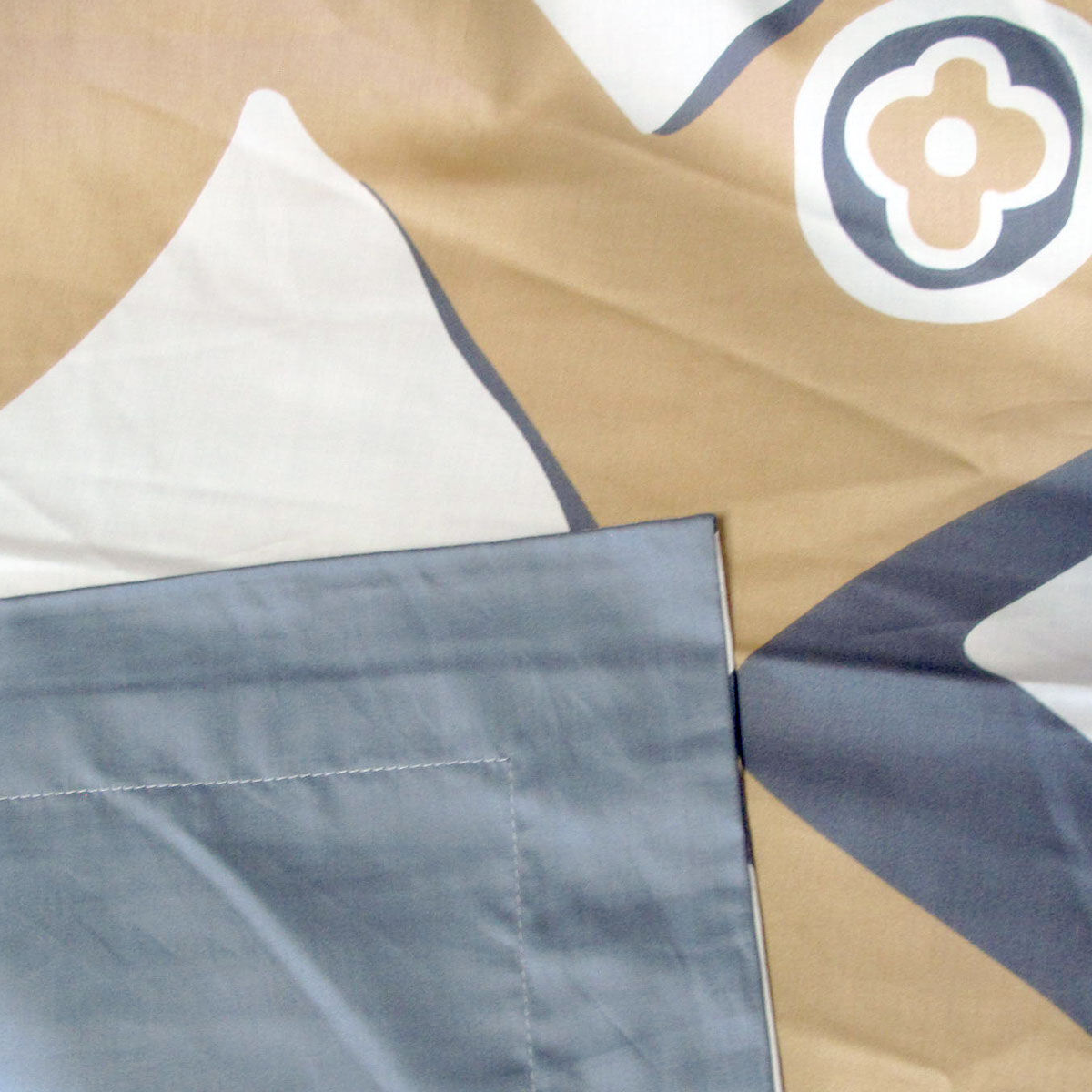 400TC Cotton Sateen Quilt Cover Set Modern Art Queen Price
