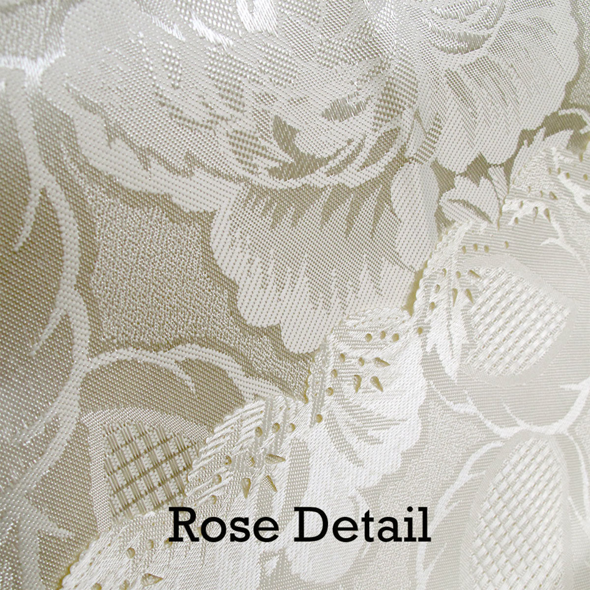 Rose Ecru Luxury Jacquard Tablecloth 150 x 270 cm Price