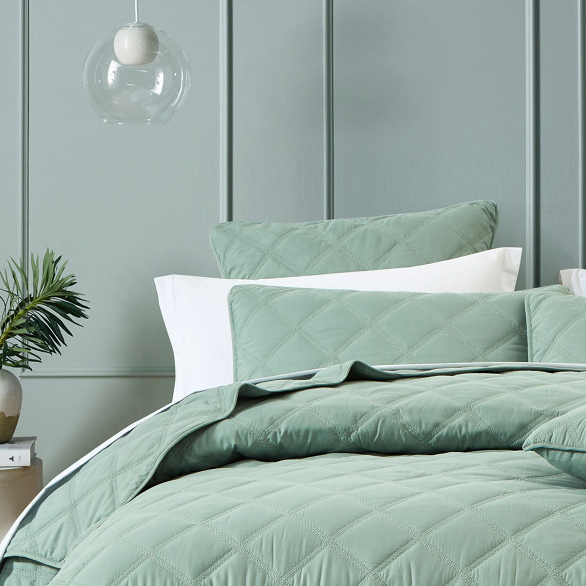 Bianca Barclay Navy Coverlet Set Queen/King Price