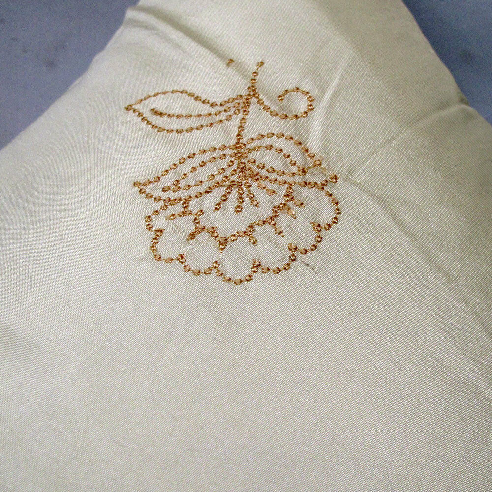 Accessorize Set of 2 Tiarni Embroidery Faux Silk Square Cushion Covers Price