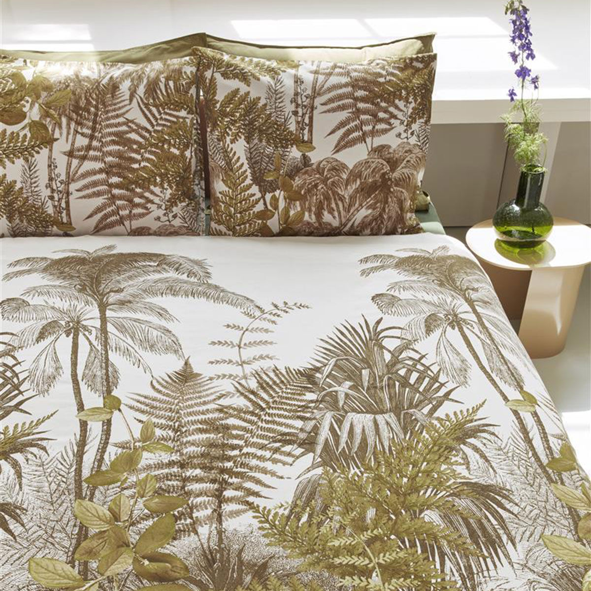 Caribe Ochre Cotton Quilt Cover Set King Price