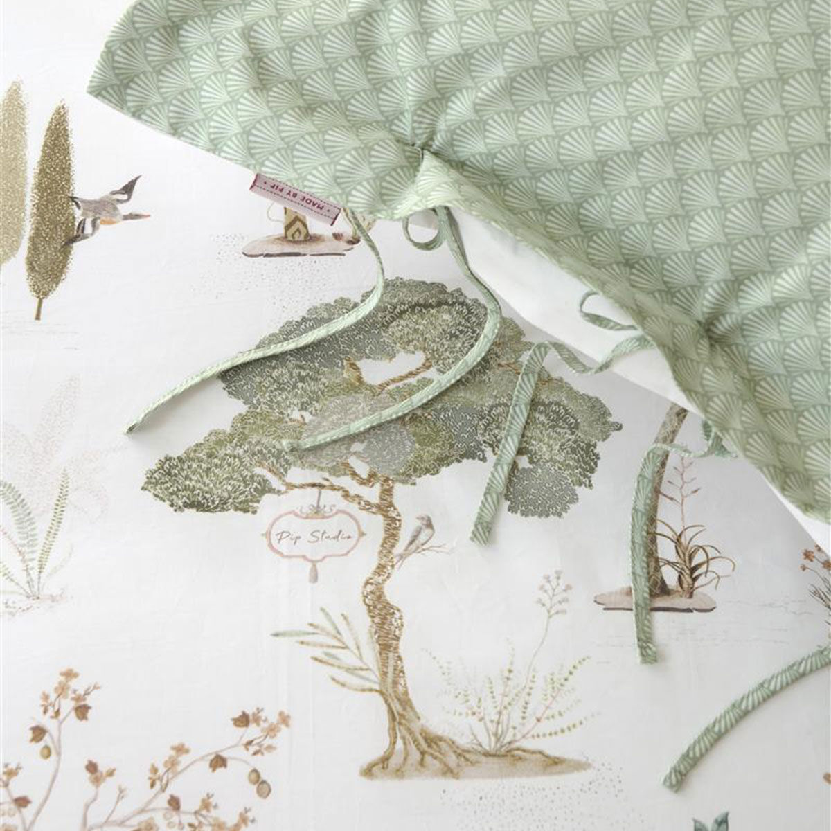 Giardini di Frutta White Cotton Quilt Cover Set King Price