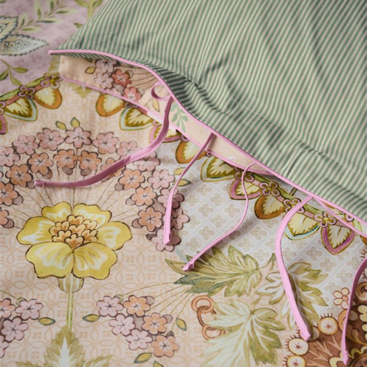 Saluti Grandi Pastel Cotton Quilt Cover Set King Price