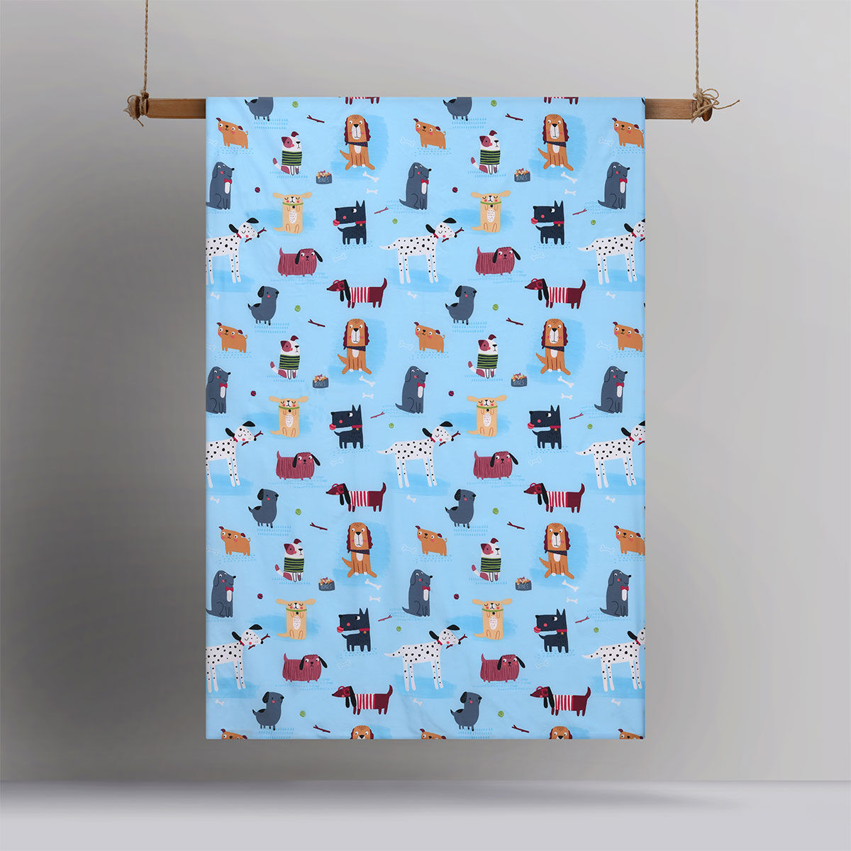 Happy Kids Woof Glow in the Dark Quilt Cover Set Single Price