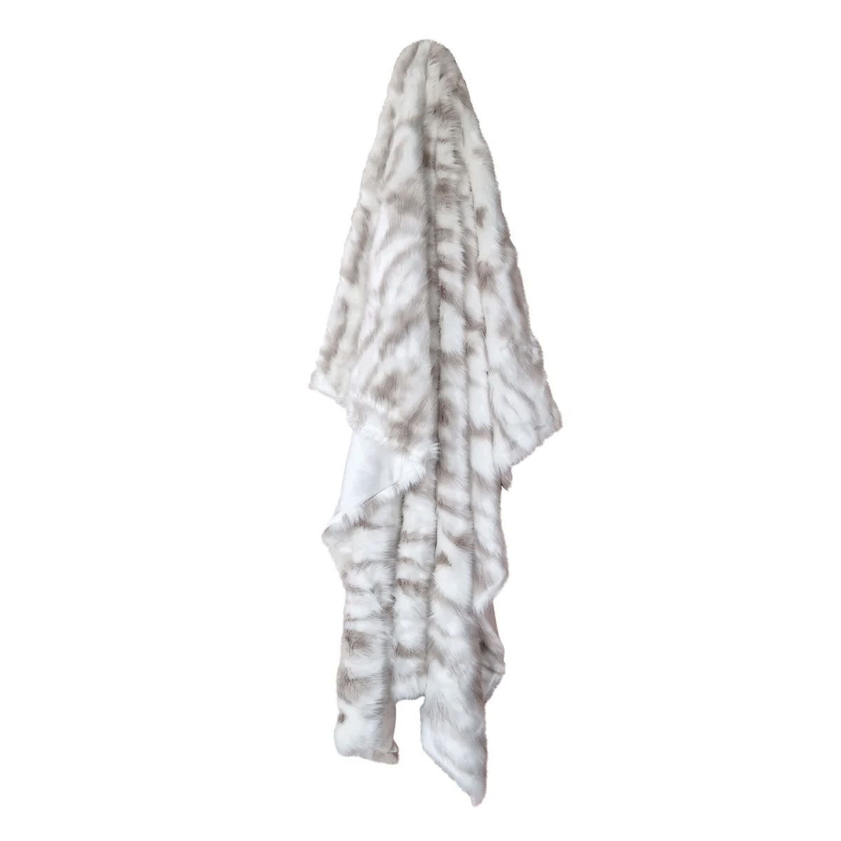 Lynx Wild Cat Faux Fur Throw Rug 130 x 160cm Price