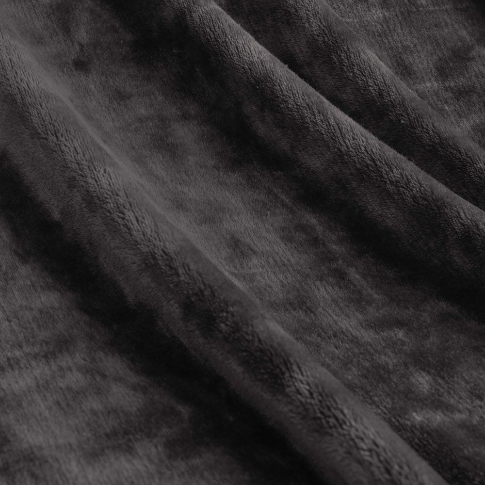 Ardor Lucia Luxury Push Blanket Charcoal Super King Price