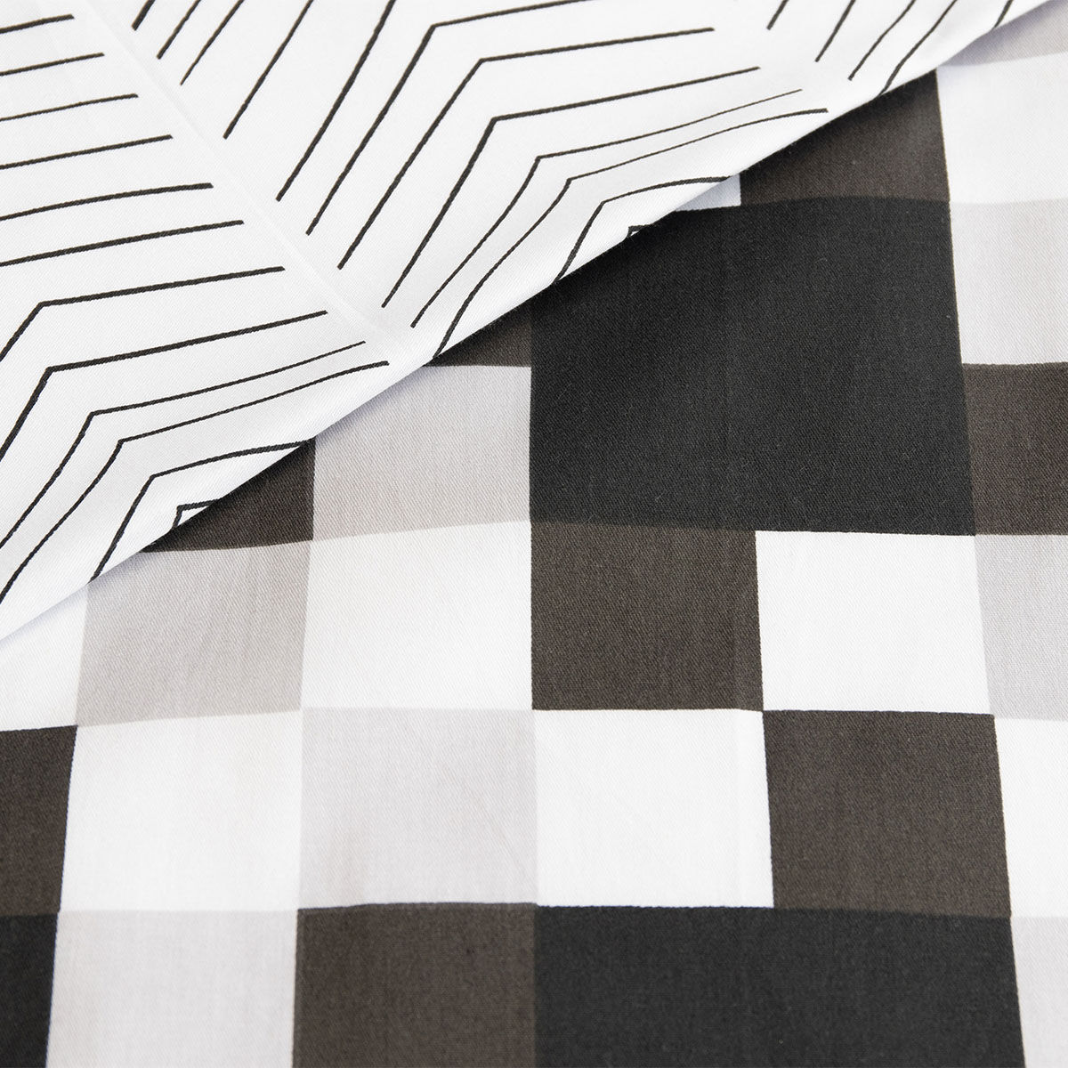Ardor 250TC Emerson Geometric Cotton Sateen Quilt Cover Set Queen Price