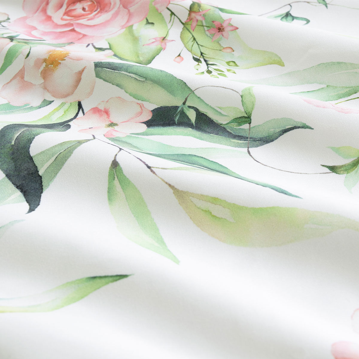 Ardor Rose Whisper Soft Sage Printed Floral Quilt Cover Set King Price