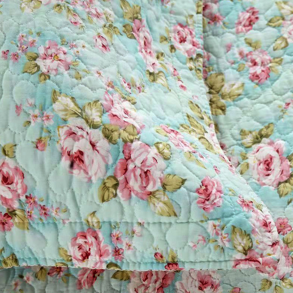 100% Cotton Coverlet Set Isabella Multi - Queen Price