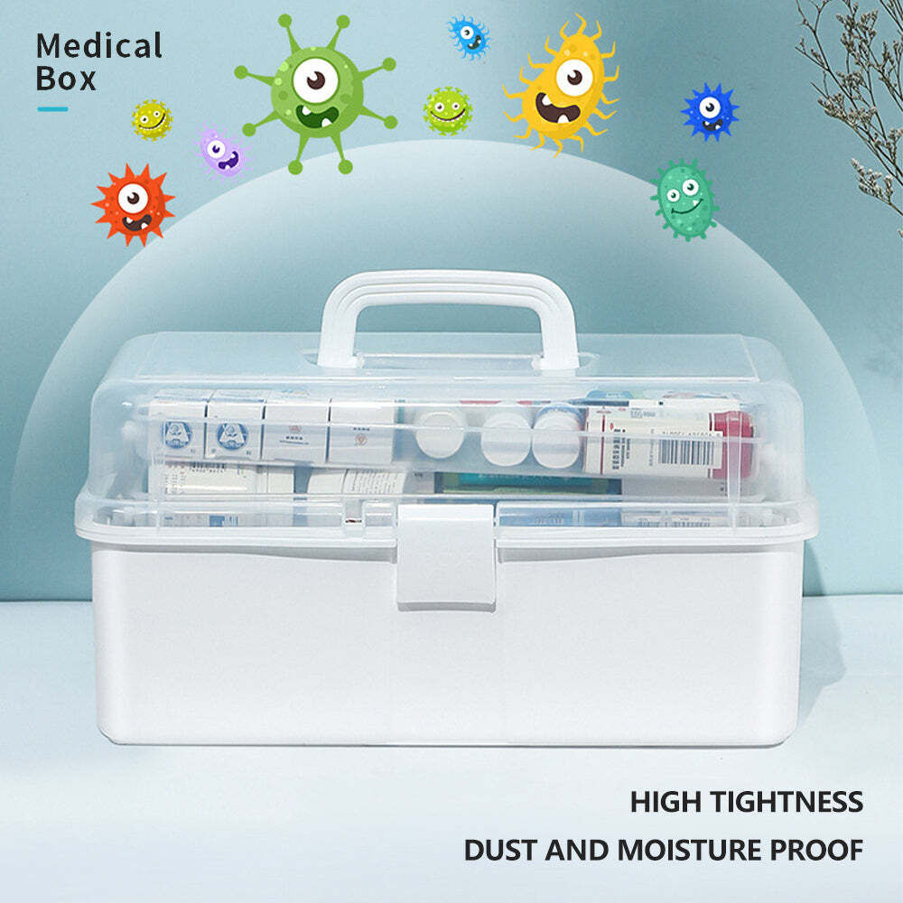 3 Layers Large Portable First Aid Kit Emergency Medical Storage Medicine Organizer Price